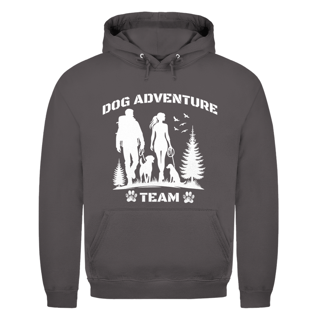 Hoodie Dog Adventure Team für Herren