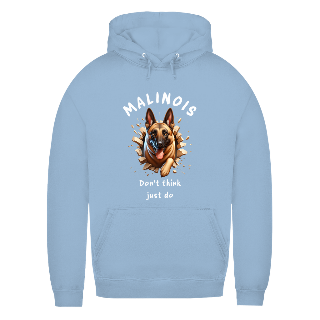 Damen Hoodie Malinois Don't think just do