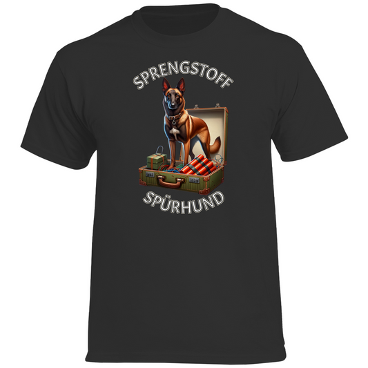 Sprengstoff-Spürhund Malinois Shirt – K9-Edition für Profis