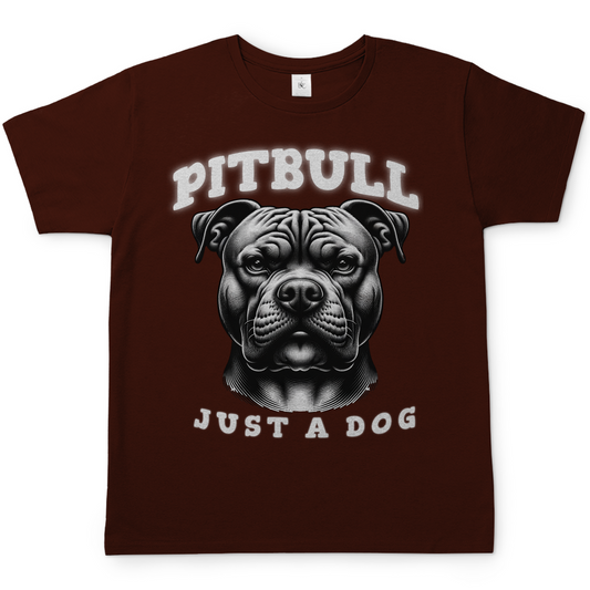 Pitbull - Just a Dog, Herren T-Shirt