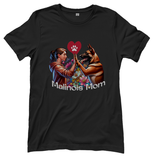Damen T-Shirt Malinois Mom