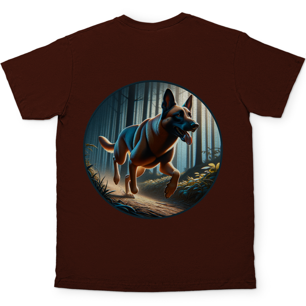 T-Shirt Malinois Rückendruck