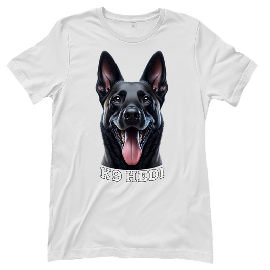 Hundeshirt mit Wunschtext, Damen