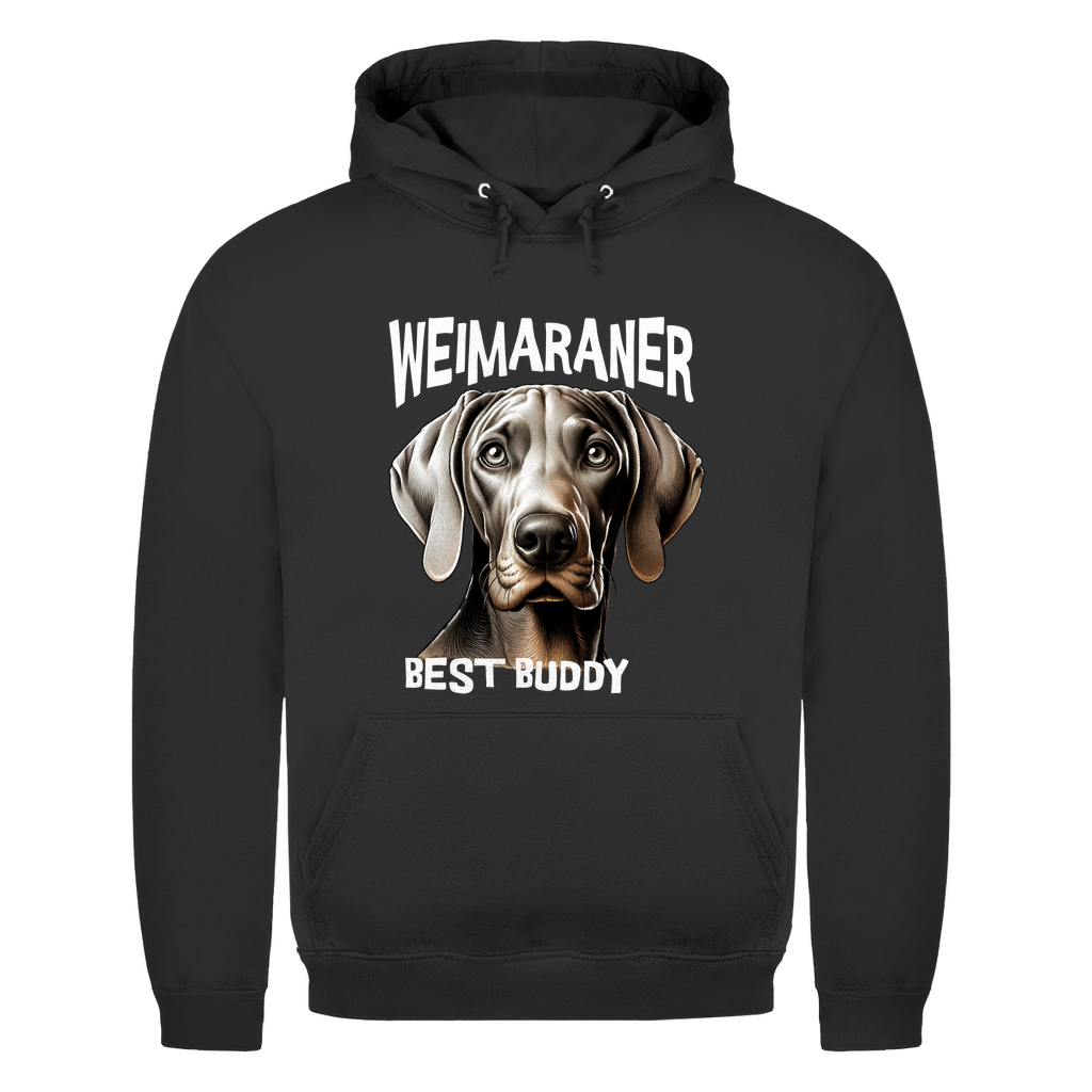 Herren Hoodie Weimaraner Kopf