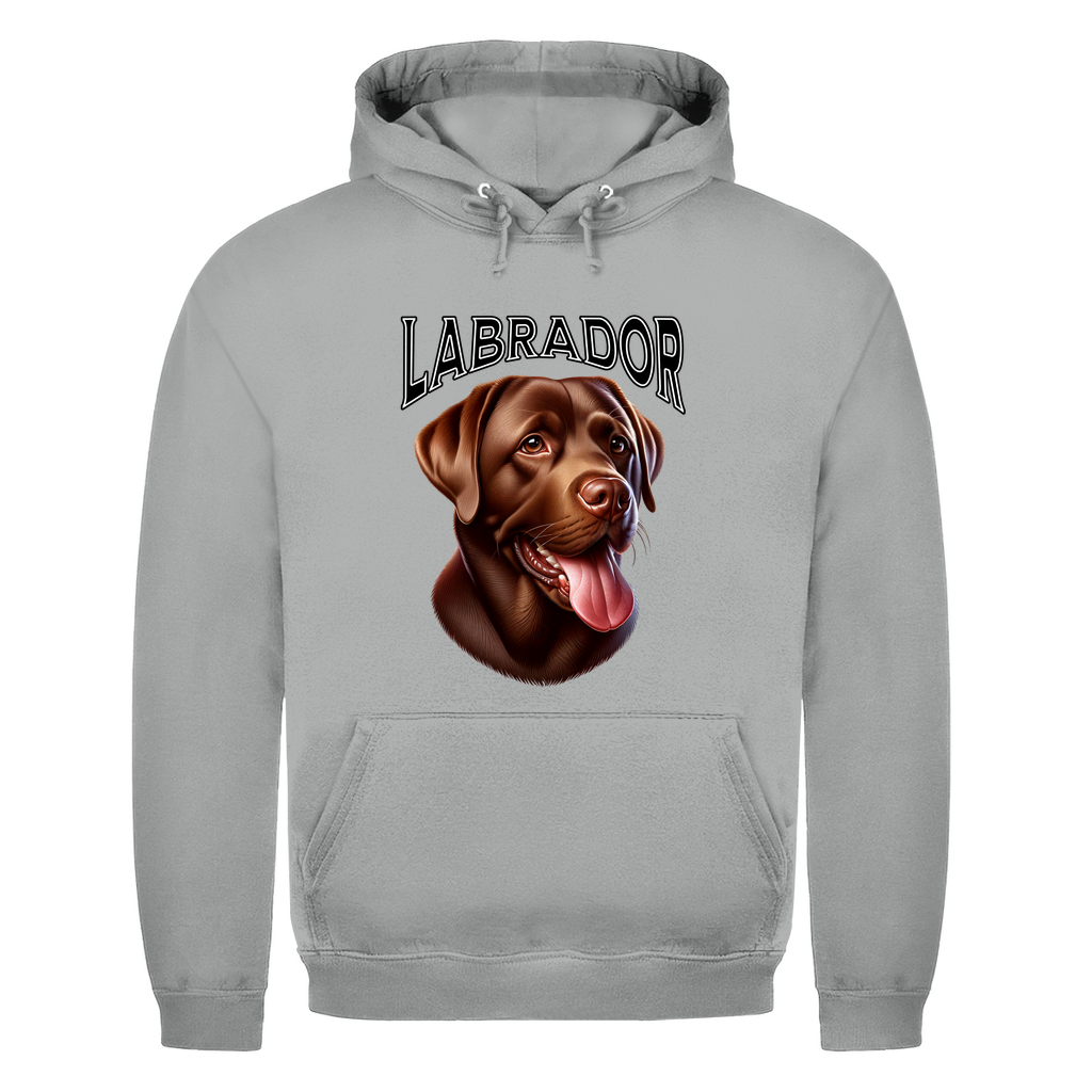 Herren Hoodie Labrador Schoko