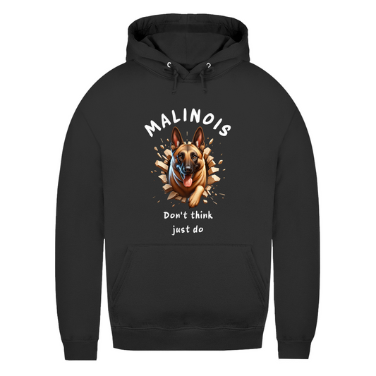 Damen Hoodie Malinois Don't think just do