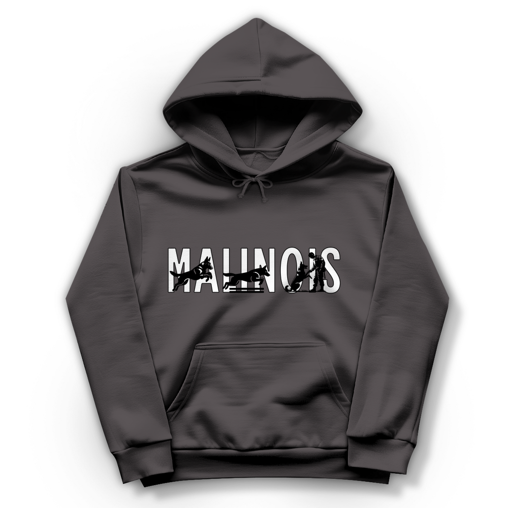 Damen Hoodie Malinois Schriftzug