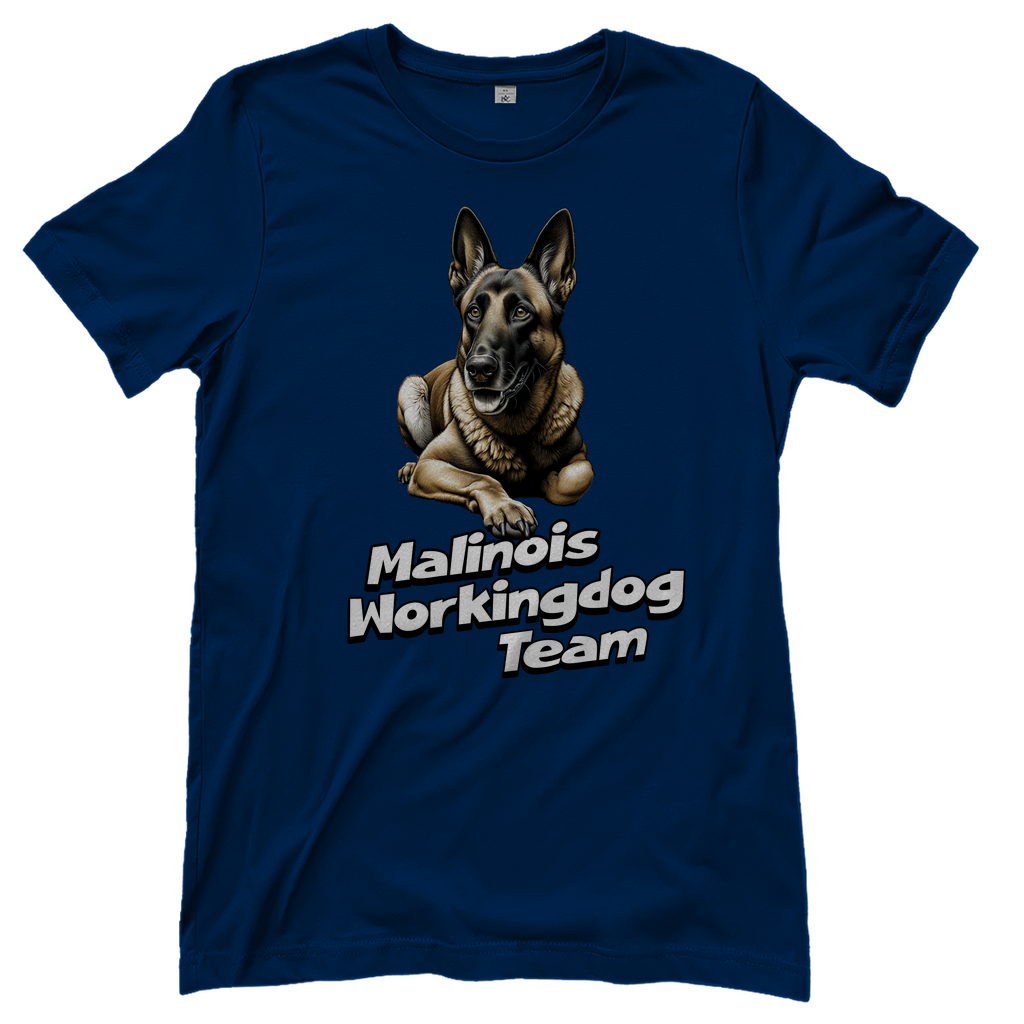 Damen T-Shirt Malinois Workingdog Team