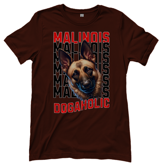 Malinois Dogaholic Damen T-Shirt