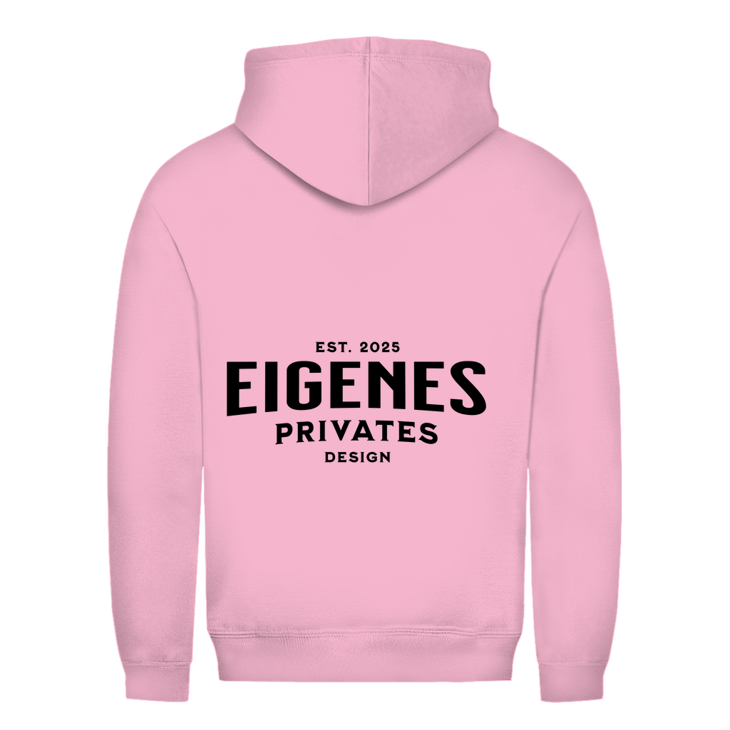 Damen Hoodie Personalisiert Druck Vorder- u. Rückseite