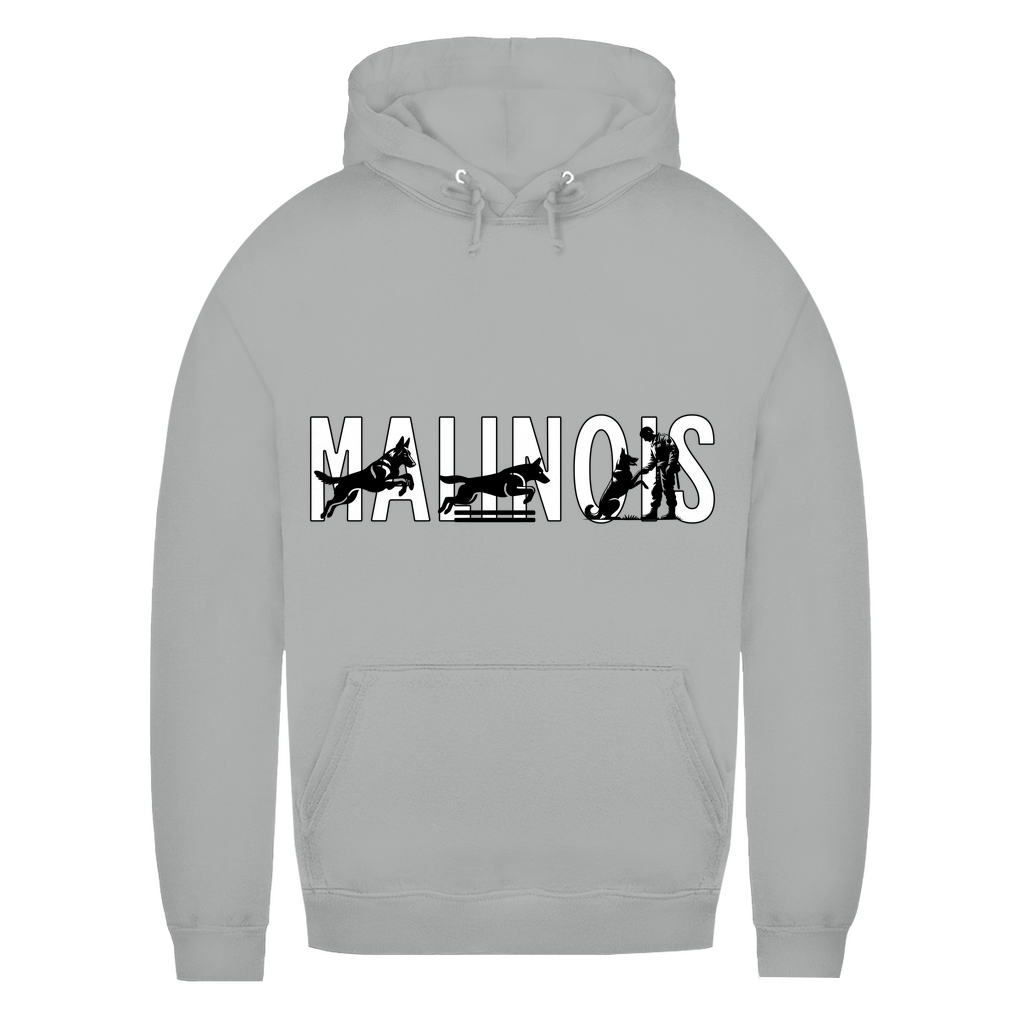 Damen Hoodie Malinois Schriftzug