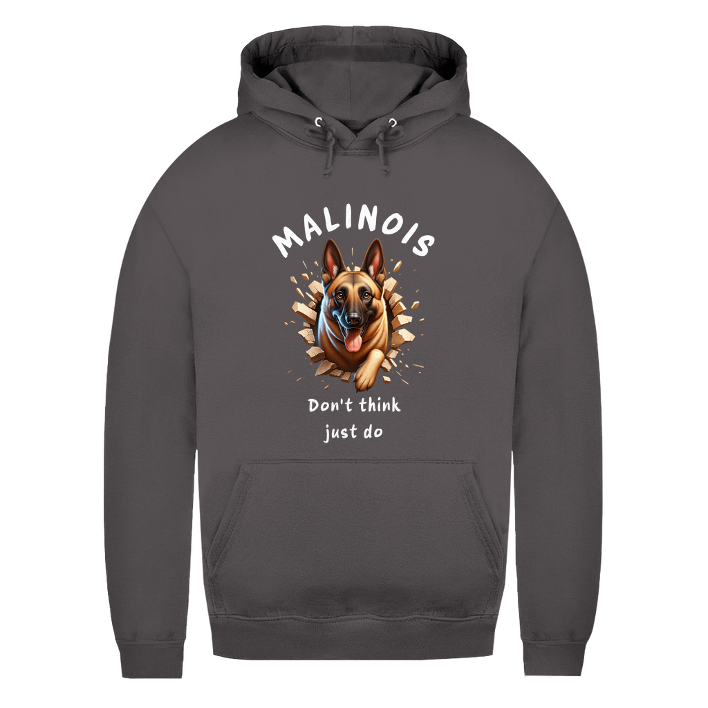 Damen Hoodie Malinois Don't think just do