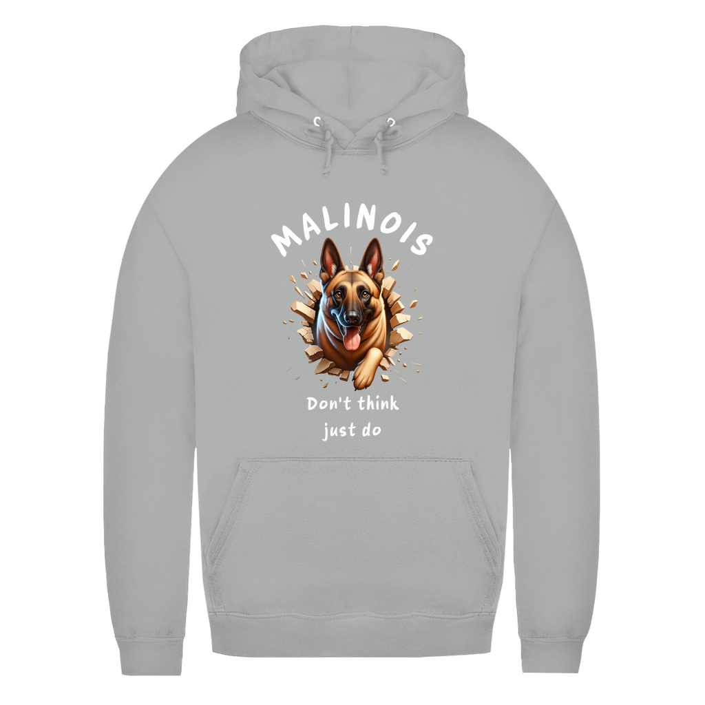 Damen Hoodie Malinois Don't think just do