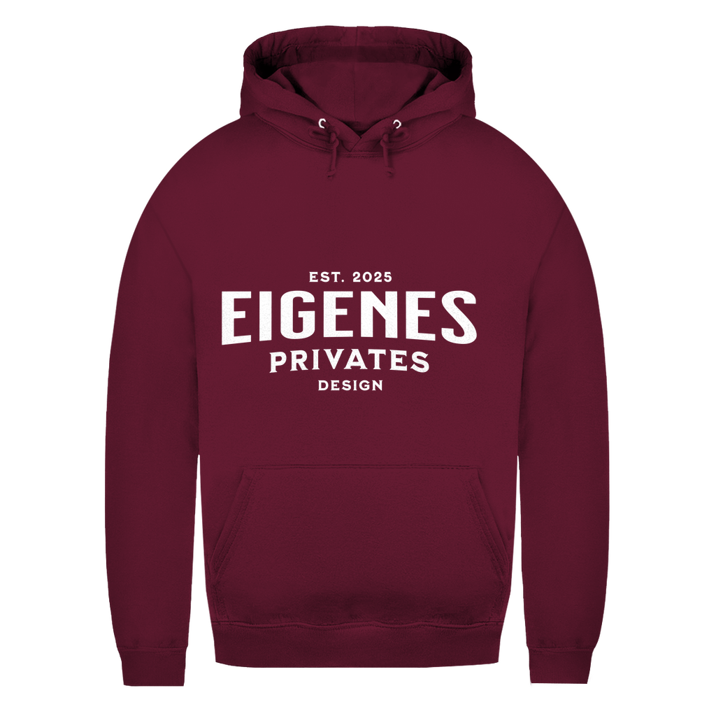 Damen Hoodie Personalisiert Druck Vorder- u. Rückseite