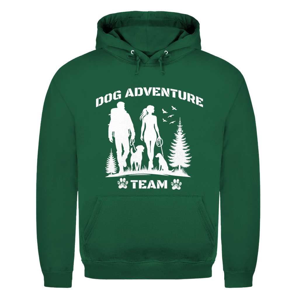 Hoodie Dog Adventure Team für Herren