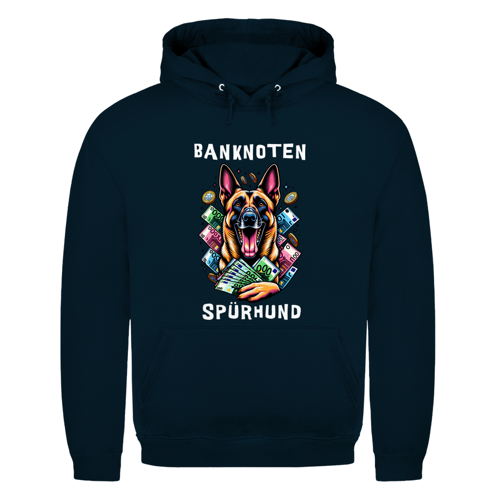Herren Hoodie Malinois Banknotenspürhund