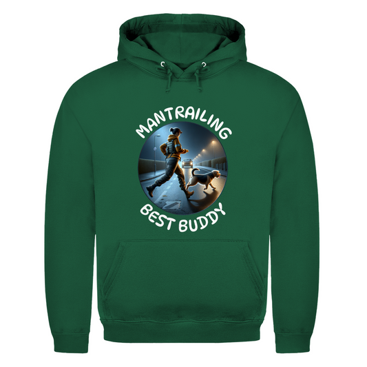 Mantrailing - Best Buddy Herren Hoodie