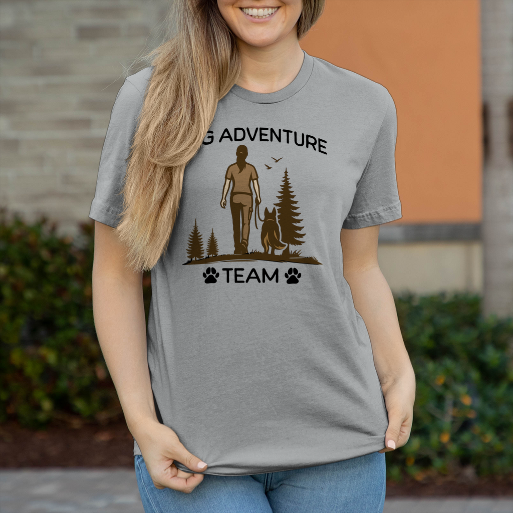 👕 T-Shirt – Dog Adventure Team