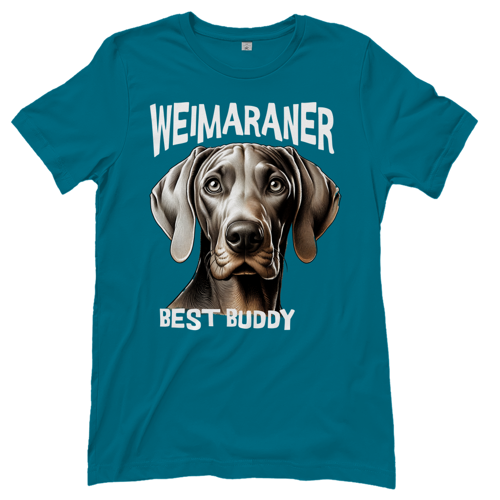 Damen T-Shirt Weimaraner Kopf