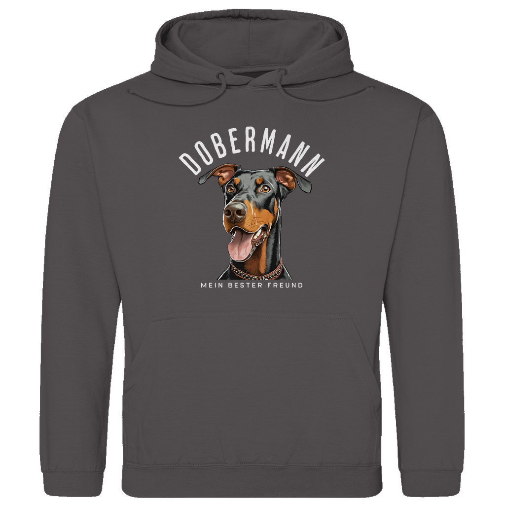 Herren Hoodie Dobermann