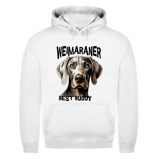 Herren Hoodie Weimaraner Kopf