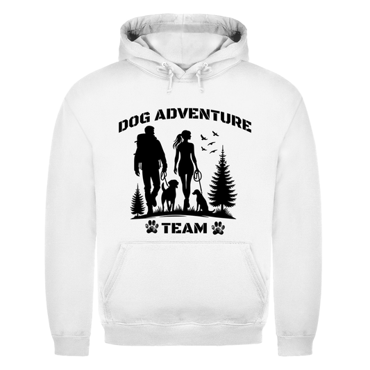 Hoodie Dog Adventure Team für Herren