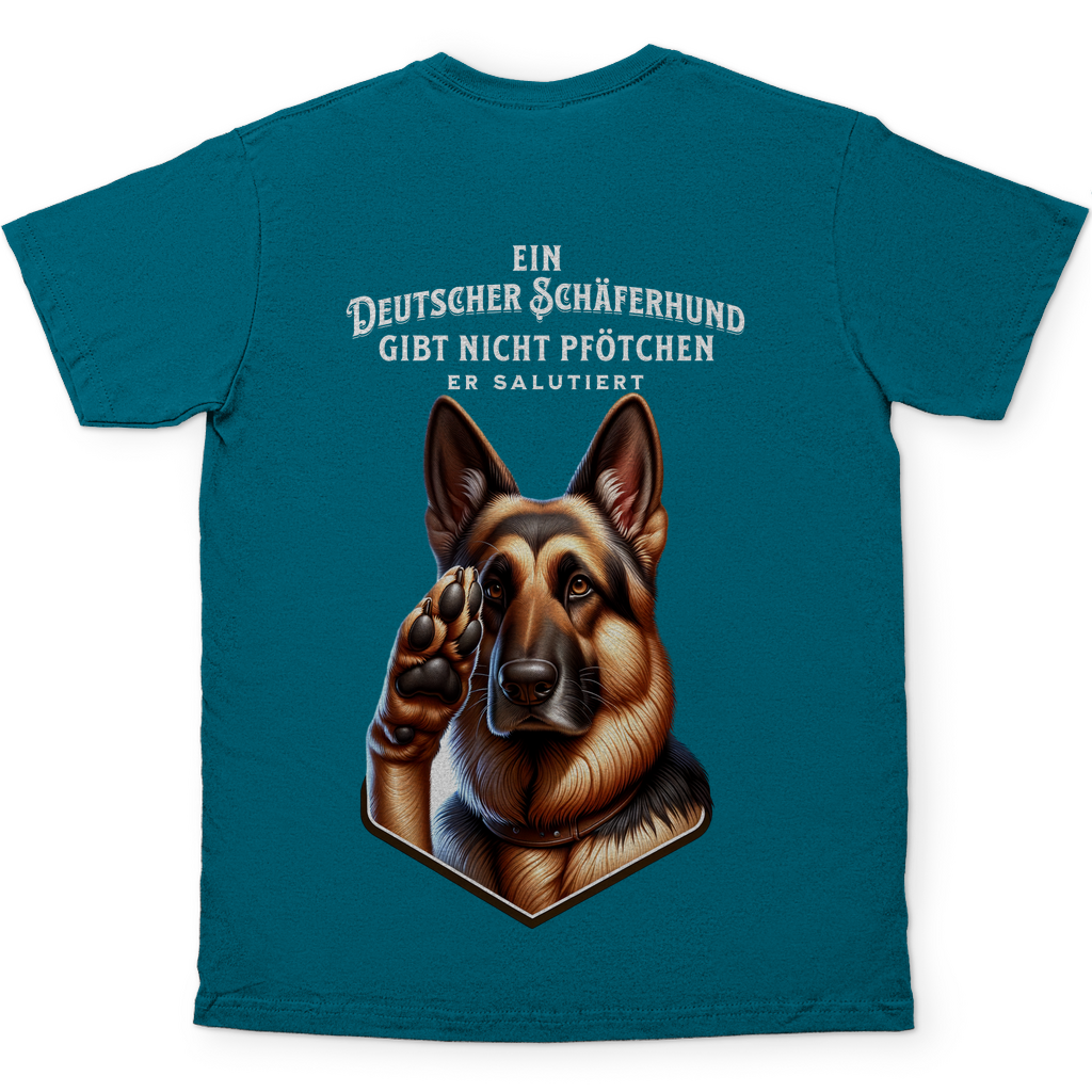 Herren T-Shirt DSH geben nicht Pfötchen