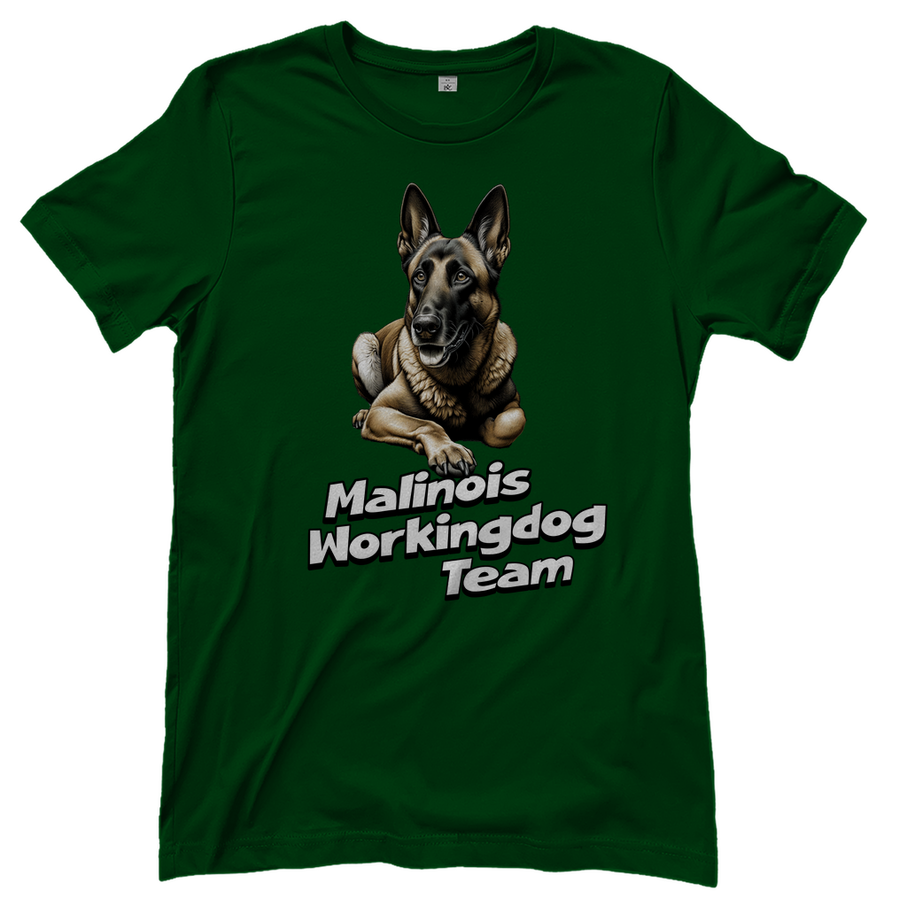 Damen T-Shirt Malinois Workingdog Team