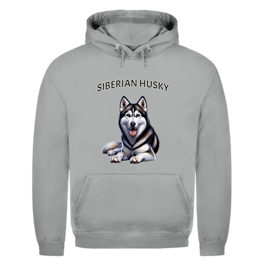 Herren Hoodie Siberian Husky