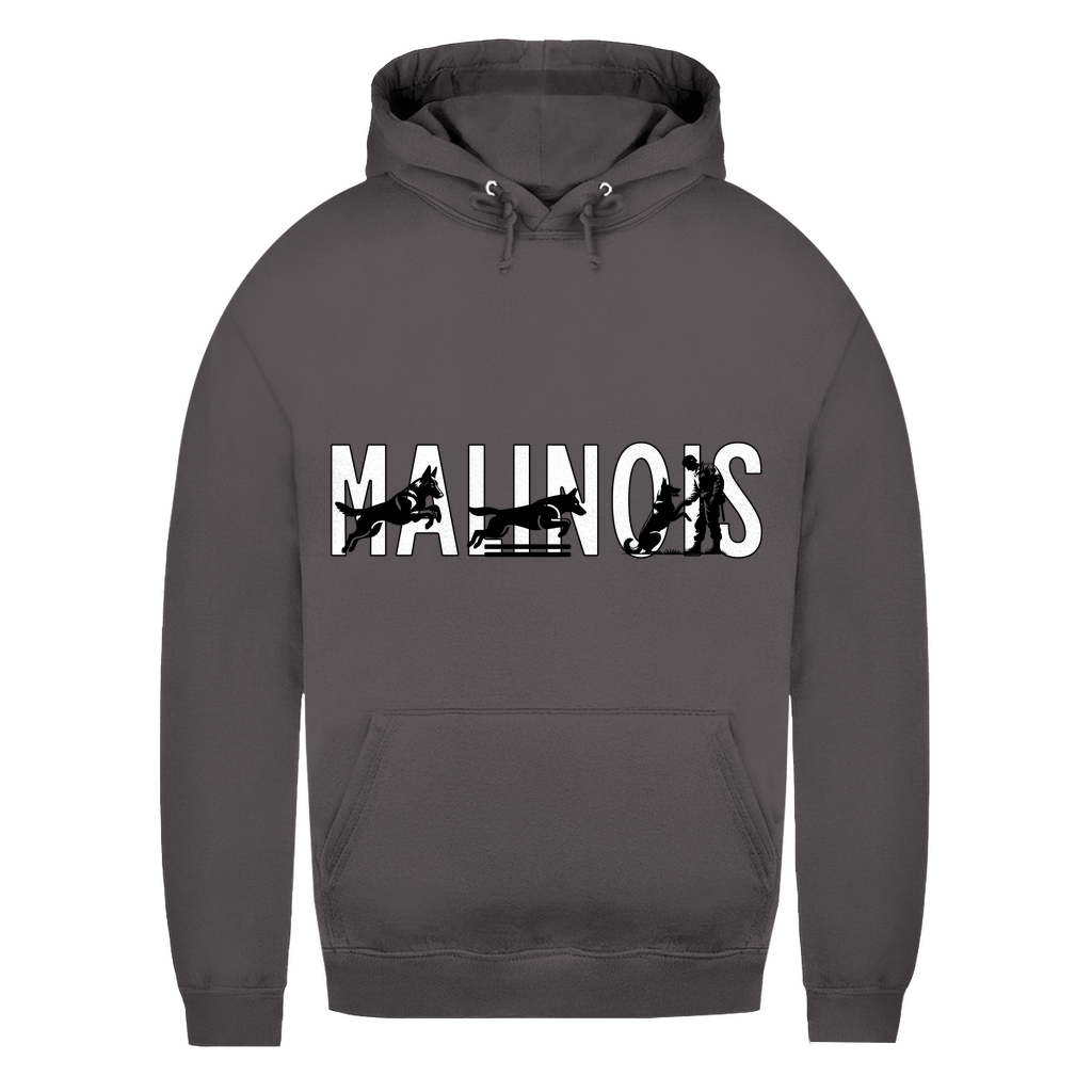 Damen Hoodie Malinois Schriftzug