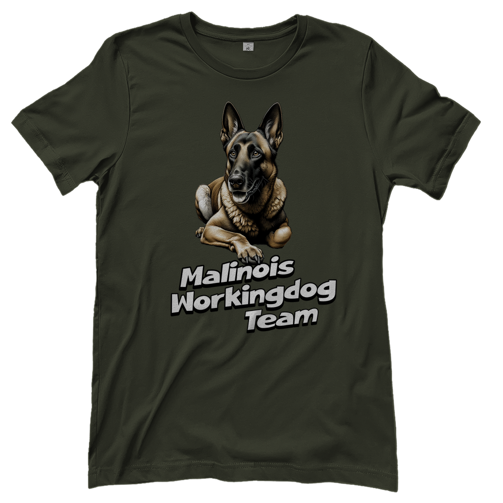 Damen T-Shirt Malinois Workingdog Team