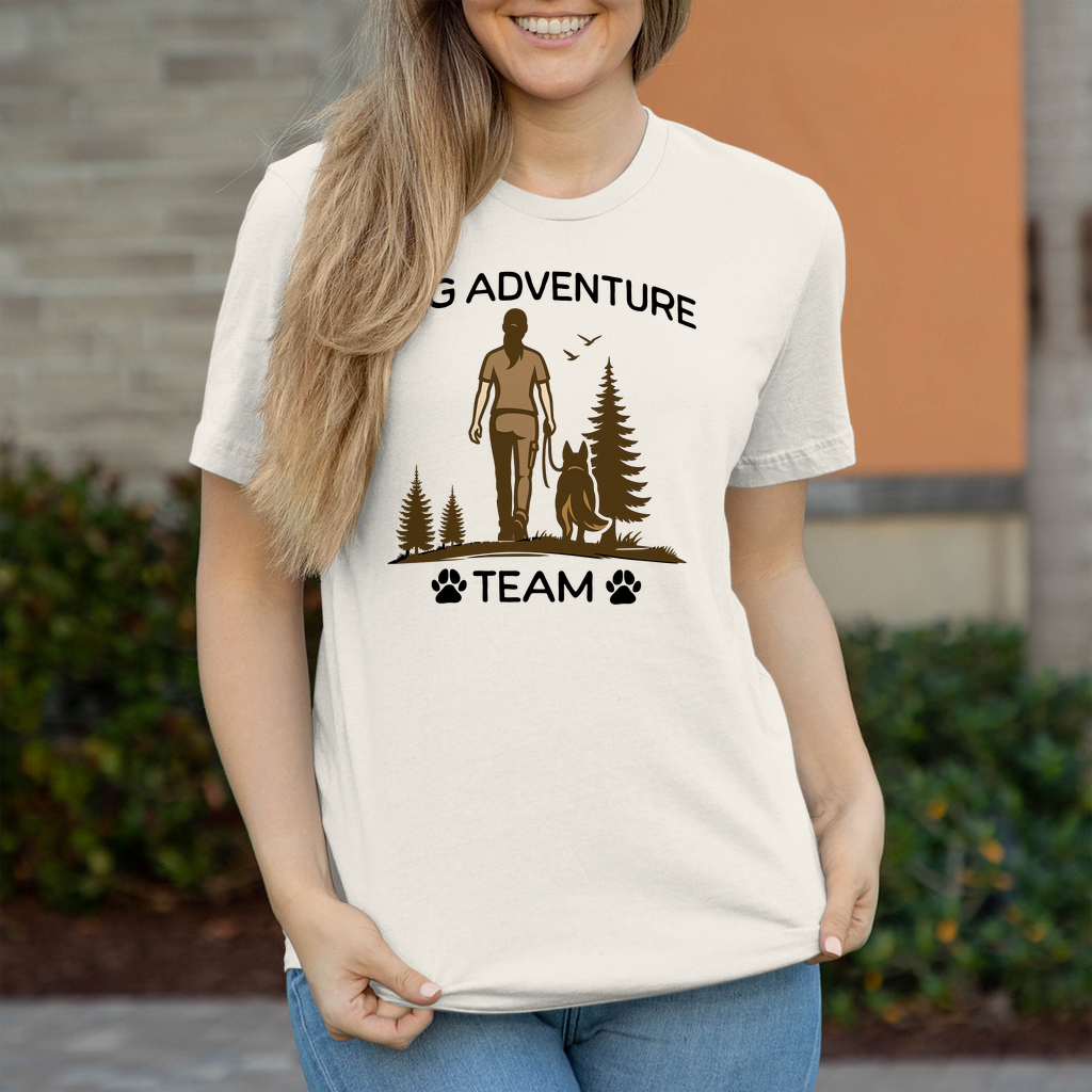 👕 T-Shirt – Dog Adventure Team