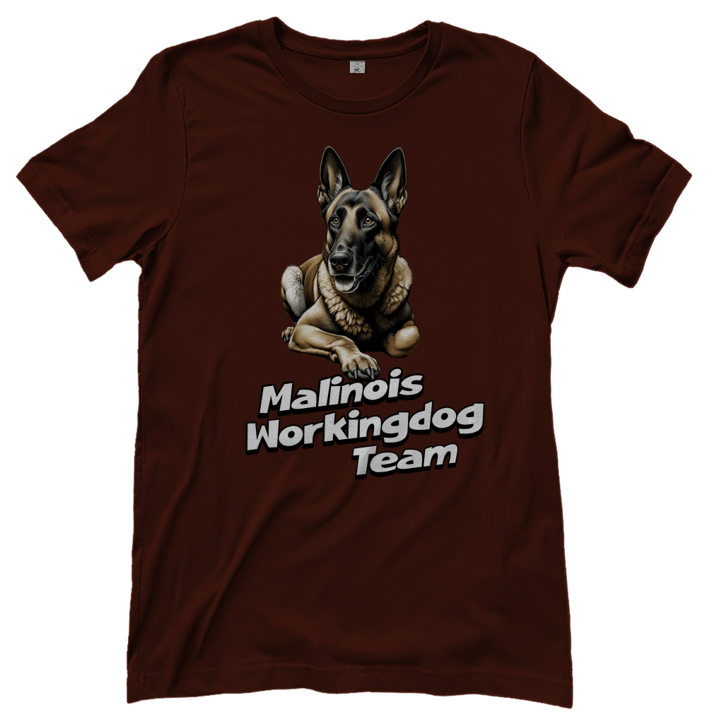Damen T-Shirt Malinois Workingdog Team