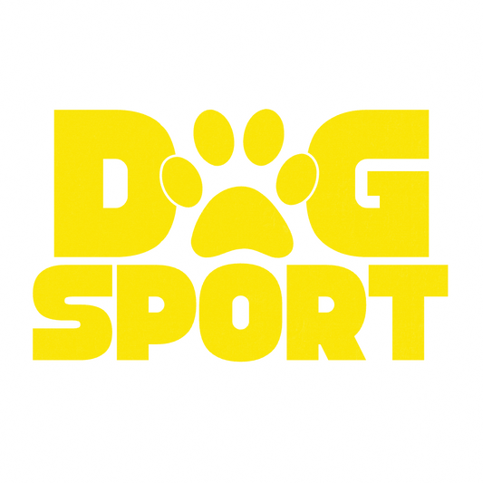 Doppelpack Aufkleber "Dog Sport" – Perfekt für Hundesportler und Hundefans!
