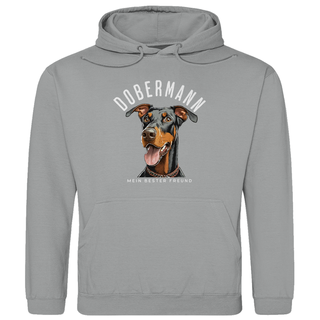 Herren Hoodie Dobermann