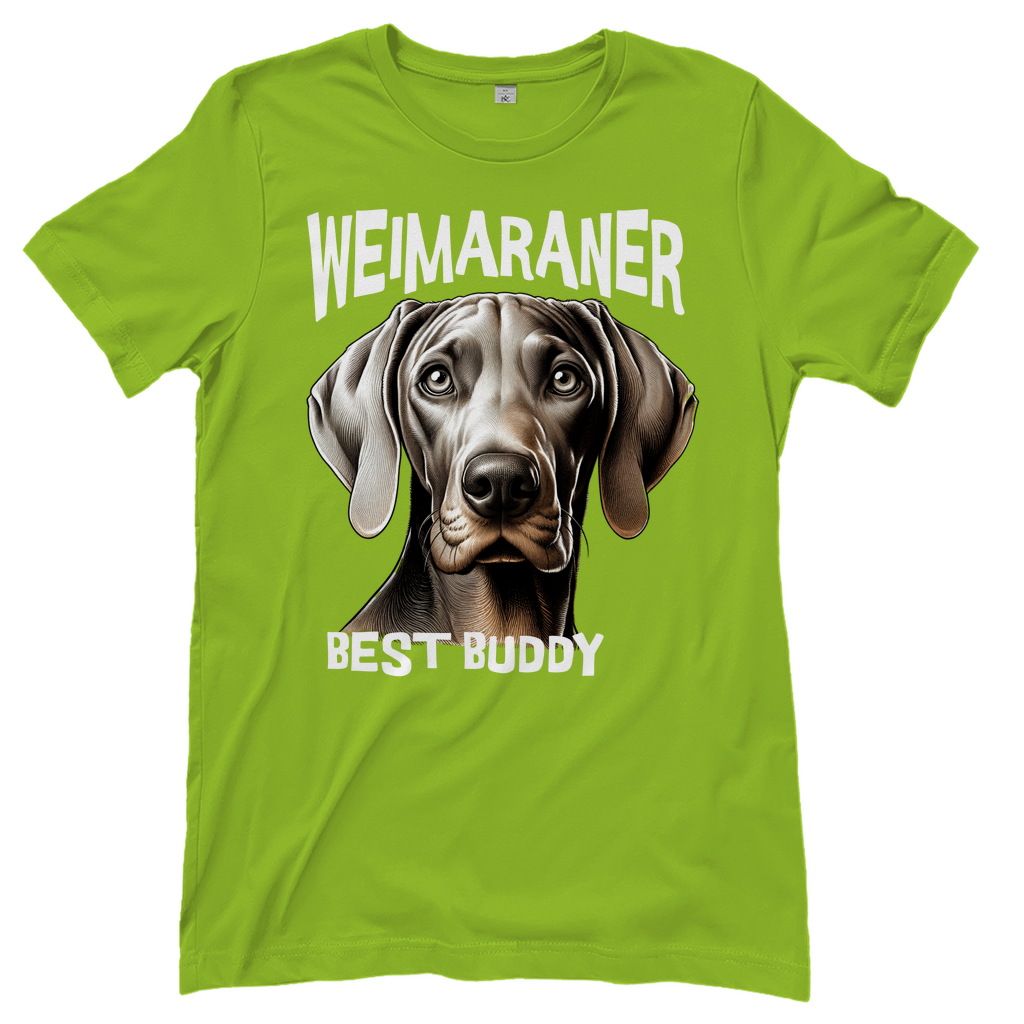 Damen T-Shirt Weimaraner Kopf