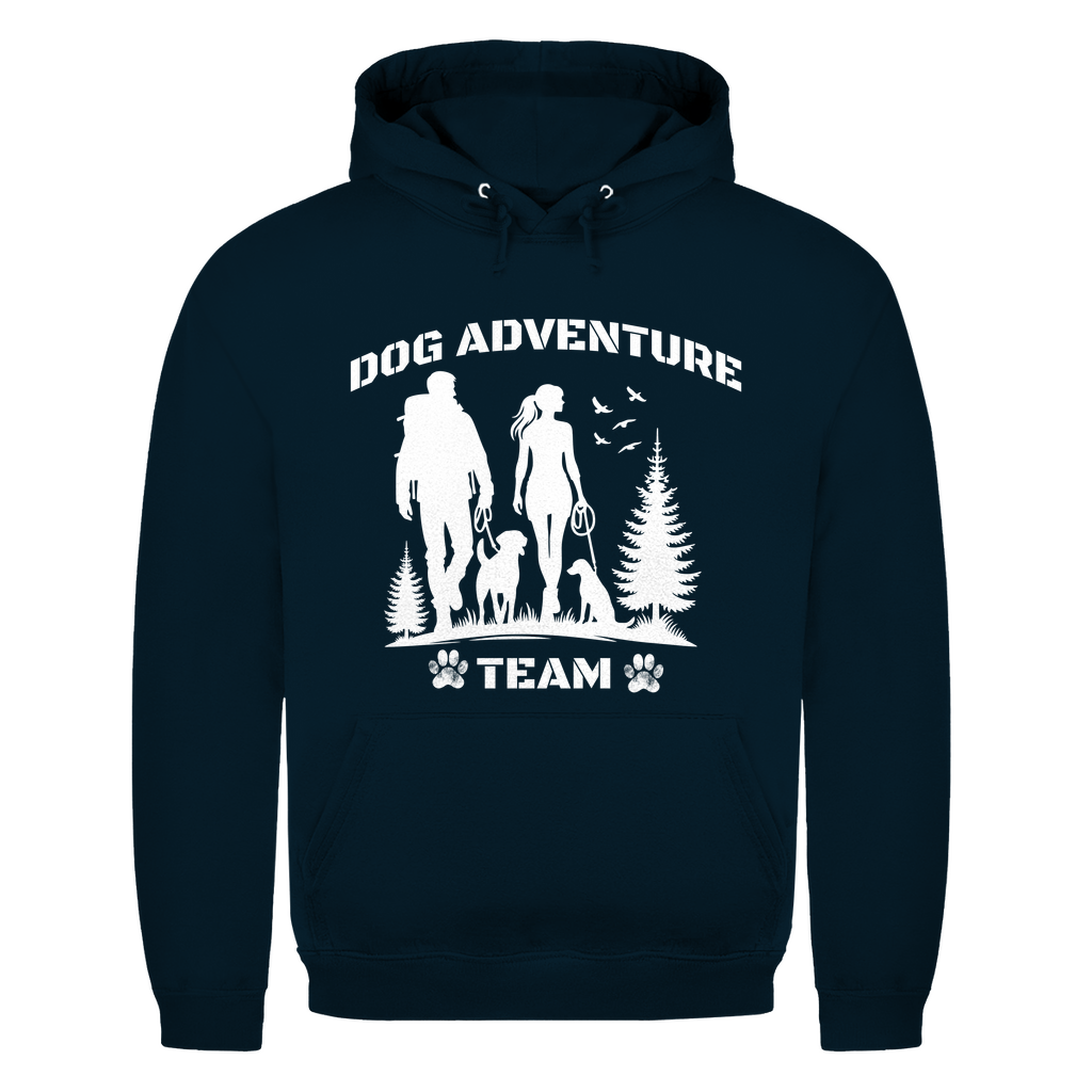 Hoodie Dog Adventure Team für Herren