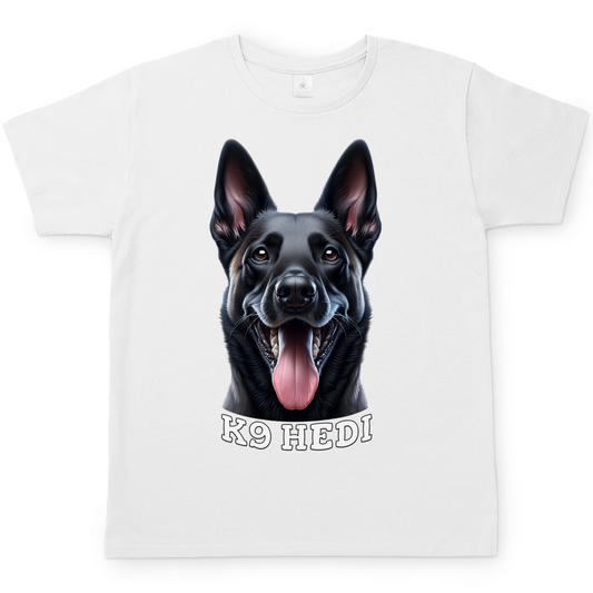 Hundeshirt mit Wunschtext, Herren, Unisex