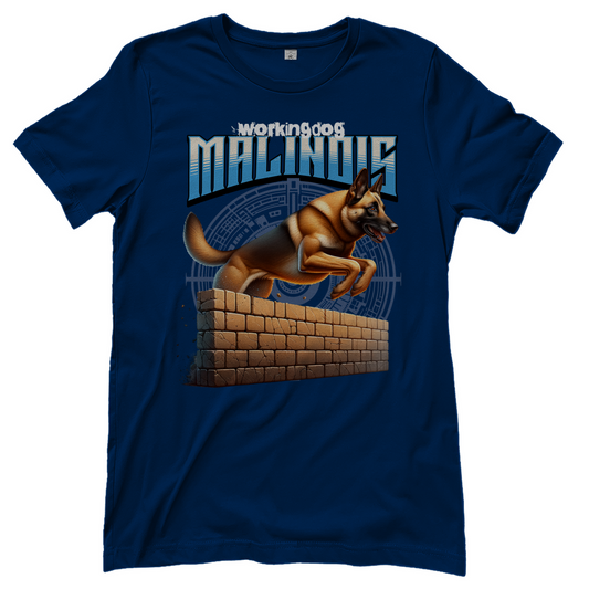 Springender Malinois T-Shirt für Hundesportlerinnen