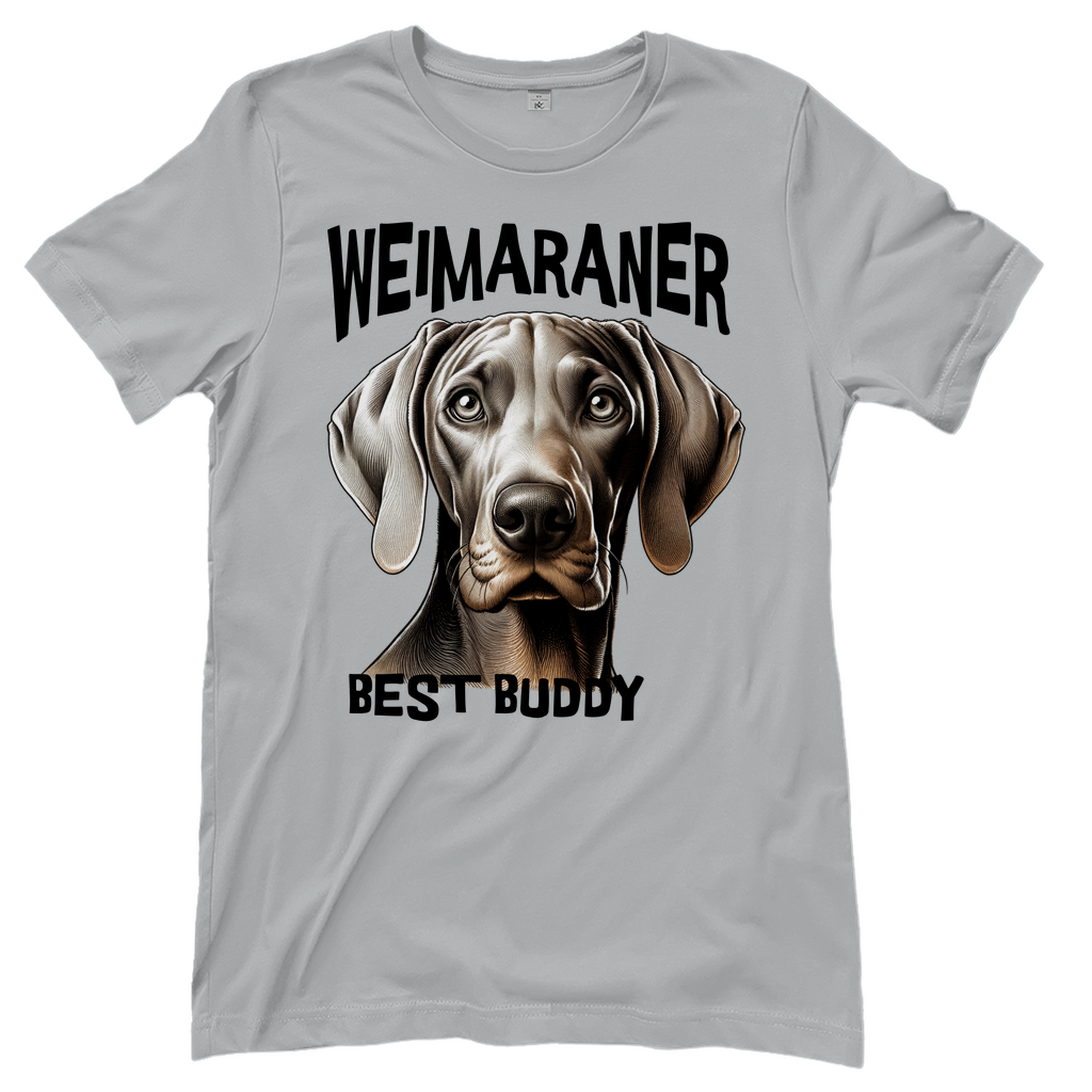 Damen T-Shirt Weimaraner Kopf