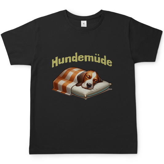 Herren T-Shirt Hundemüde