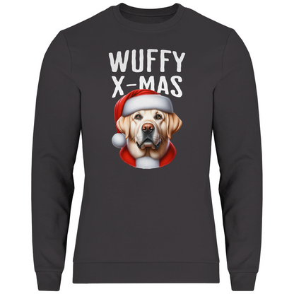 Sweatshirt X-Mas Golden Retriever Herren/Unisex
