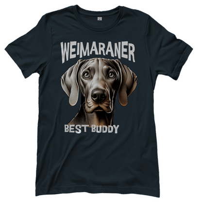 Damen T-Shirt Weimaraner Kopf