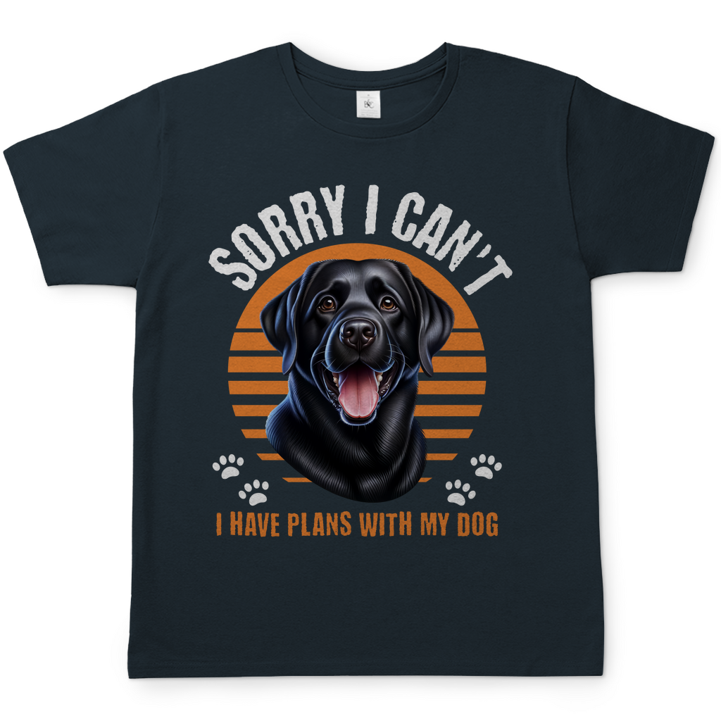 Labrador T-Shirt „Sorry I Can’t“ – Shirt für echte Hundefans