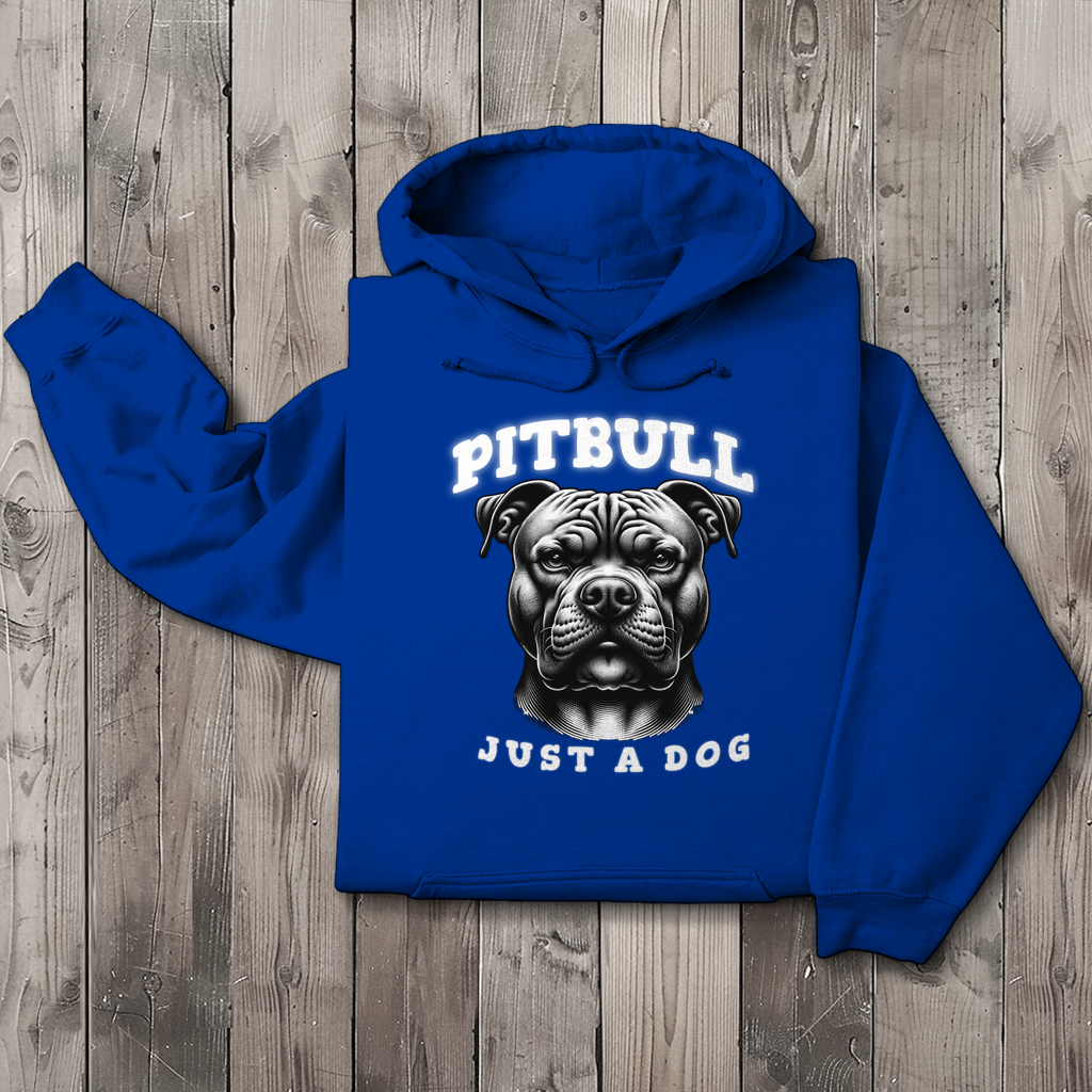 Pitbull - Just a Dog, Herren Hoodie