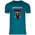 T-Shirt Übermalifiziert – Malinois mit Abschluss und Attitüde