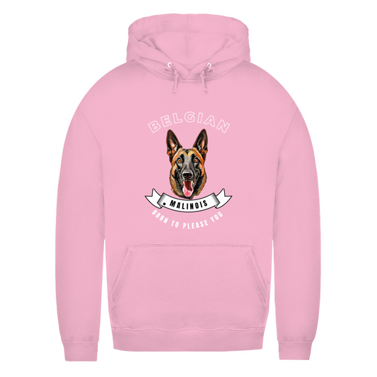 Hoodie Belgian Malinois Born to please you für Damen