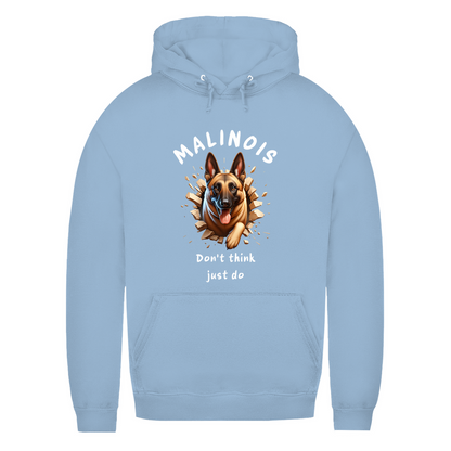 Damen Hoodie Malinois Don't think just do