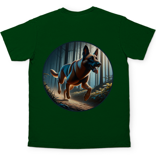 T-Shirt Malinois Rückendruck