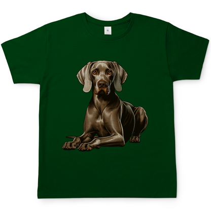 Liegender Weimaraner Herren T-Shirt